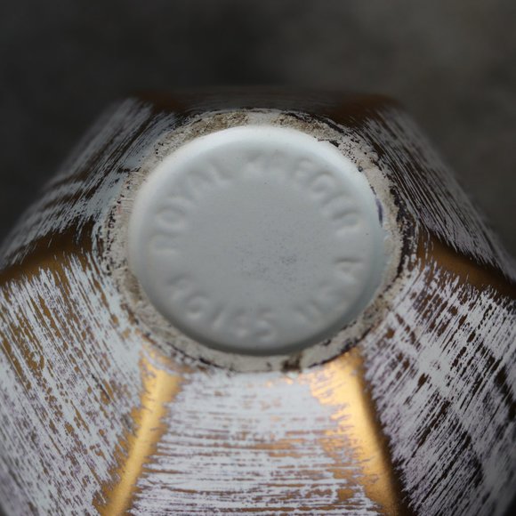 Mid Century Modern Royal Haeger 22K Gold Tweed - Picture 4 of 4